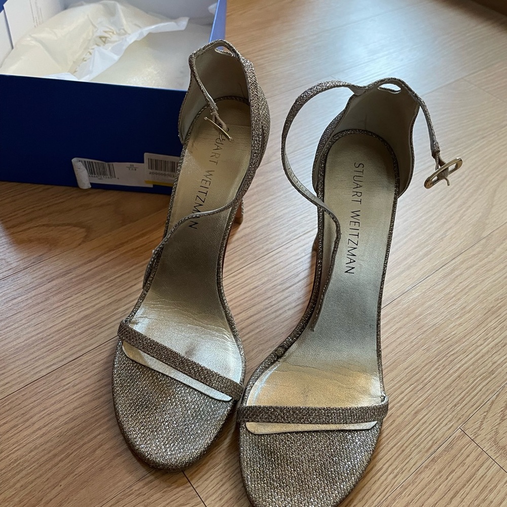 Stuart Weitzman Gold Women's Shoes